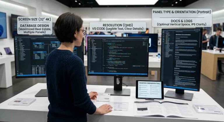 How to Choose a Monitor for Programming: A Developer’s Buying Guide